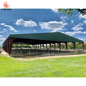 Reconnaissance multi-personnes Entrepôt en acier Intérieur Equitation Arena Horse Stable Building - Product Image 3