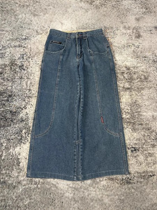 กางเกงยีนส์ทรงขาบานสไตล์สตรีทแวร์ลำลองลายกราฟิกฮาราจูกุกอธิคพิมพ์ลายยีนส์เรโทรทรงหลวมสไตล์วินเทจ Y2k กางเกงคาร์โก้สำหรับผู้ชาย - Product Image 2