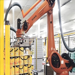 <span class=keywords><strong>Bras</strong></span> robotique KUKA KR 40PA à <span class=keywords><strong>5</strong></span> <span class=keywords><strong>axes</strong></span> - Charge utile de 40 kg, optimisé pour la palettisation automatisée et les tâches d'assemblage à large portée - Product Image 3