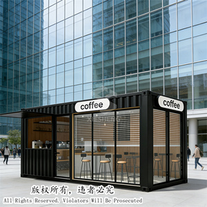 20ft Schneller Mini Pop-up Container für Café/Bar/Schnellrestaurant/Kiosk/Verkaufsstand - Product Image 2