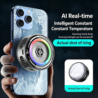 Refroidisseur de téléphone portable Elfora pour jeux, avec contrôle intelligent de la température par IA, pour diffusion en direct