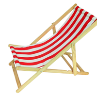 Chaise de plage moderne en bois massif et fer, chaise inclinable d'extérieur réglable, chaise pliante portable pour la pause déjeuner et les loisirs, camping, Oxford