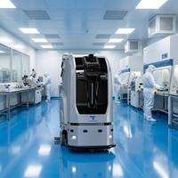 Robot de nettoyage de sols industriels CleanHorse TN70 AI, robot de nettoyage de voirie pour aéroport, entrepôt en béton