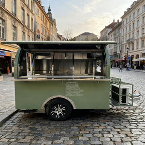 Remolque de Comida Rápida para Helados, Camión de Comida para Hamburguesas al Aire Libre, Unidad de Catering Móvil de Pizza con Certificación CE - Product Image 6