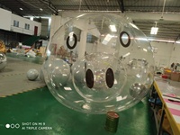 Ballon de porcs miroir gonflables dorés pour la décoration publicitaire Ballon de cochon volant gonflable