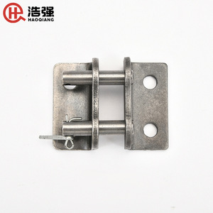 Conector de Cadena de Placa Curva Haoqiang, Rodillo de 10 mm, Ancho de 15 mm, Tipo Estándar, Cadena de Transmisión de Una Sola Hilera - Product Image 3