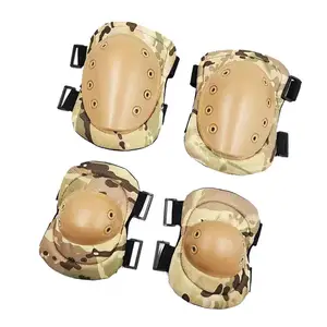 Adjustable Motorcycle Cycling Riding Safety Protectors Knee Guard Tactical Elbow Pads