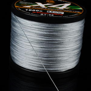 Ligne de pêche flottante tressée 4 brins YACUMA 1000M, ultra résistante en PE, lancer fluide, accessoires de pêche <span class=keywords><strong>pour</strong></span> achigan, <span class=keywords><strong>truite</strong></span>, carpe, lac et mer - Product Image 5