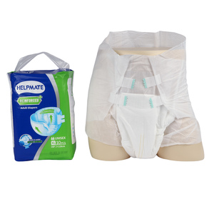 Échantillon gratuit, qualité géniale, couches personnalisées OEM, vente en gros, bon marché, incontinence, jetable, <span class=keywords><strong>couche</strong></span>-<span class=keywords><strong>culotte</strong></span> pour <span class=keywords><strong>adulte</strong></span> - Product Image 1