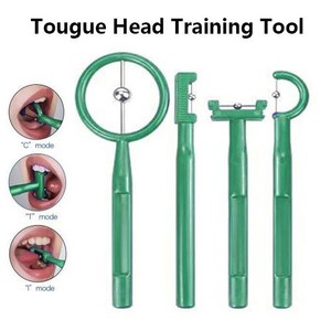 Kit d'entraînement motricité buccale : Spatules d'exercice de la langue pour la pratique des muscles buccaux, plusieurs couleurs au choix - Product Image 3