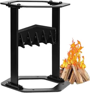 JH-Mech Easy To Use Heavy Duty Splitter Outdoor Wood Stove Fireplace And Fire Pits Accessory Wood Log Splitter