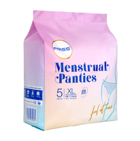 Culotte de nuit jetable pour femmes avec protection étendue contre les fuites, super absorbante, sous-vêtements menstruels pour la nuit