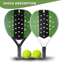 Nouvelle Arrivée Raquette de Padel Personnalisée avec Diamants, Haute Qualité, ABS Léger, Filet en Nylon, Équipement Sportif Professionnel Intermédiaire