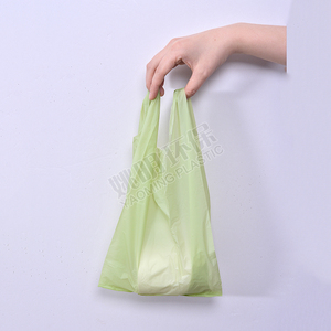 Sacs à déjections canines compostables à 100 % en amidon de maïs, personnalisables avec logo d'usine, anti-fuite, rouleaux jetables pour déchets d'animaux - Product Image 3
