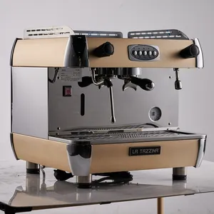 LA TAZZINA Machine à café à groupe unique 6.6L Chaudière en acier inoxydable de qualité alimentaire pour restaurant/café