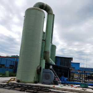 Torre de Purificación y Depuración de Gases Shengrun SR-03 de Fibra de Vidrio FRP para Eliminación de Gases, Absorción de Ácidos y Humedad, Superficie Lisa, Fabricada en Hebei - Product Image 5