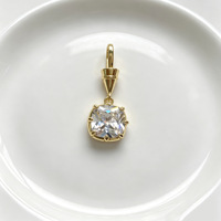 Collier pendentif en laiton plaqué or 18 carats avec pierre naturelle, forme ronde et cœur, style simple et original, cadeau idéal pour fêtes et anniversaires T901