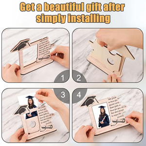Free Sample ODM Wooden Graduation Keepsake <b>Frame</b> Graduation Cap Picture Display Wooden Graduation Keepsake <b>Frame</b> - Product Image 5
