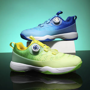 <span class=keywords><strong>Scarpe</strong></span> <span class=keywords><strong>da</strong></span> Badminton, Tennis, Ping Pong e <span class=keywords><strong>Pallavolo</strong></span> per Uomo e Donna, Sneakers <span class=keywords><strong>da</strong></span> Corsa su Pista e Trail, <span class=keywords><strong>Basse</strong></span> con Chiusura a Bottone, in Tela e Rete Traspirante - Product Image 4