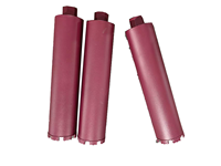Forets à noyau de béton de diamant humide Turbo haute Performance pour le forage de trous de brique de pierre en béton armé scie 120-450mm
