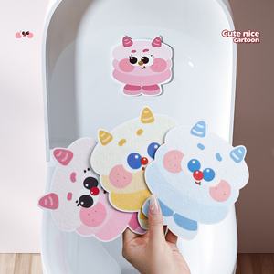 Cubierta de asiento de inodoro EVA para todas las estaciones, resistente a la suciedad, levantador de <span class=keywords><strong>tapa</strong></span> de anillo, cojín de manos no sucias, <span class=keywords><strong>Universal</strong></span> para el hogar, venta al por mayor - Product Image 6