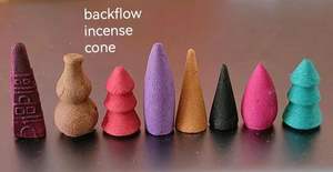 Vendita calda coni di incenso a lungo-combustione riflusso per la decorazione della casa con fumo verso il basso aromi magici - Product Image 2