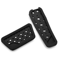 Ensemble de pédales de performance en aluminium antidérapant pour pédales d'accélérateur et de frein de remplacement pour Dodge Challenger