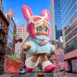Auténtico POP MART Peach Riot Fruit Punch Series Colgante de Peluche Caja Sorpresa Lindo Llavero Amuleto Juguete Coleccionable para Fans Regalo Decoración - Product Image 3