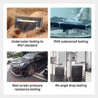 OEM/ODM Q185M 10 pulgadas 5G Android 14 Industrial 1000 Nits Tablet PC legible con luz solar completamente resistente