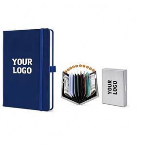 Carnet à couverture rigide A5 A6 en gros avec impression de logo personnalisé, design promotionnel, cadeau d'affaires, carnet en cuir PU - Product Image 1