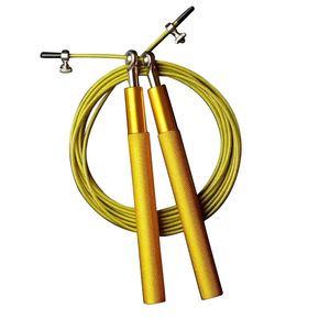 Cordon de saut à la corde réglable en aluminium pour fitness, avec logo personnalisé gratuit, modèle 2025 – Idéal pour le CrossFit - Product Image 3