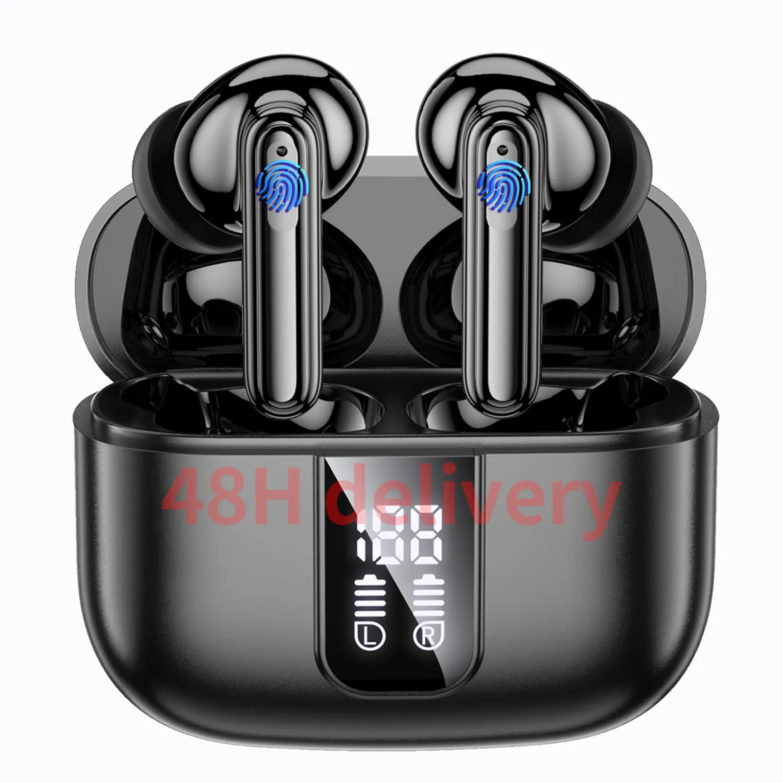 Ventas en línea Tienda Y40 TWS tapones para los oídos ENC Reducción de cancelación de ruido verdadero Bluetooth inalámbrico manos libres Auriculares auriculares