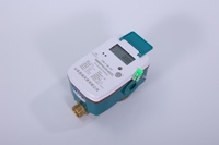Desain Antarmuka M-bus Meter Air Pintar Prabayar Ultrasonik Kuningan OEM GPRS LoRa Kanal Ganda ISO 4064 Kelas B Perlindungan IP68