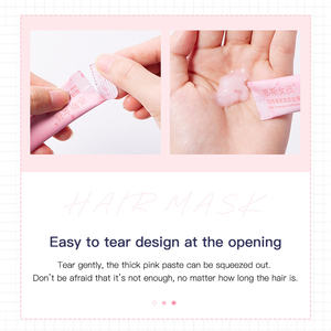 <span class=keywords><strong>Mascarilla</strong></span> <span class=keywords><strong>de</strong></span> cabello Rosa Natural, tratamiento Premium para el cuidado del cabello, reparación <span class=keywords><strong>de</strong></span> cabello seco dañado, 10 Uds., venta al por mayor - Product Image 5