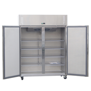 Refrigerador Comercial de Doble Puerta de Acero Inoxidable Estilo Europeo a Precio de Mayoreo para Uso en Restaurantes y Cocinas LB800-AR02 Co - Product Image 2