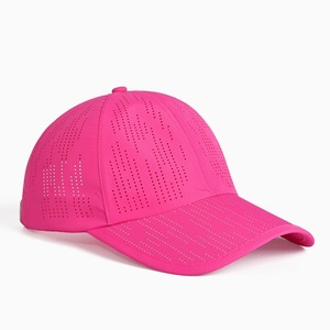 Gorra de Béisbol Perforada con Corte Láser, Precio de Fábrica, MOQ Bajo, Personalizable con Marca, Transpirable, de Secado Rápido, para Hombres y Mujeres - Product Image 3