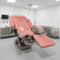Table d'opération gynécologique électrique Herta en acier inoxydable multi-positions pour usage hospitalier, réglage manuel, garantie 1 an - Offre Spéciale