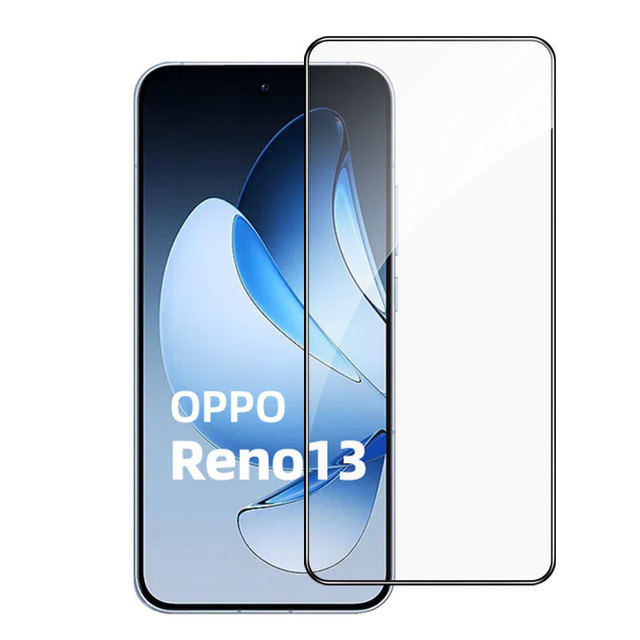 9H 2.5D Clear Silk Explosion-Proof Anti-Scratch Mobile Phone Tempered Glass Screen Protector Film for Oppo Reno13 14 15 16 PRO