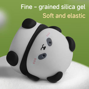 2026 USB Rechargeable Panda Tap Silicone Night Light LED <b>Touch</b> Control Color Changing RGB Dimmable <b>Lamp</b> for kids bedroom - Product Image 6
