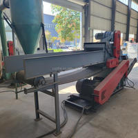 Broyeur à bois horizontal haute performance, déchiqueteur de palettes, contrôlé par PLC, 380V, haute productivité, capacité de 5000 à 8000 kg/h, 15 cm max