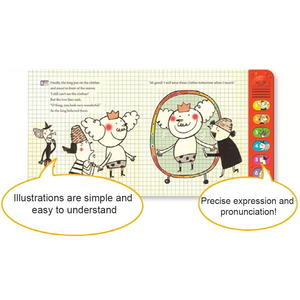 Módulo de Sonido Personalizado de Fábrica con Botones de Música y Voz, Libro de Sonidos Educativo <span class=keywords><strong>para</strong></span> Niños - Product Image 2