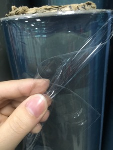 0.18 מ "מ * 122 ס" מ באיכות גבוהה שקוף רך שקוף סרט Pvc סופר ברור עבור אריזה/דקורטיבי/למינציה - Product Image 6