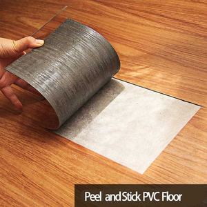 <span class=keywords><strong>Autocollant</strong></span> de carreaux de <span class=keywords><strong>parquet</strong></span> en vinyle de luxe imperméable de haute qualité à décoller et à coller à usage domestique - Product Image 5