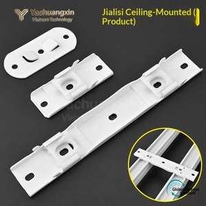 Accessoires de rail de rideau électrique en gros pour usine de clips de fixation, supports muraux latéraux et supérieurs, clips de fixation pour rail coulissant, livraison rapide - Product Image 5