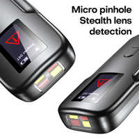 Detector de Bolsillo Portátil Mini AK500 para Cámaras Ocultas, GPS, GSM, IP, Bluetooth, Wi-Fi, Buscador de Cámaras Ocultas