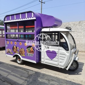 Fully Equipped Fast Food Trailer Mobile Food Truck with Candy & Chips Station Ice Cream Coffee Hot <b>Dog</b> Cart Mobile Kitchen - Product Image 4