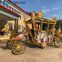 Transporteur spécial de remorque de cheval royal de calèche de mariage de princesse à vendre