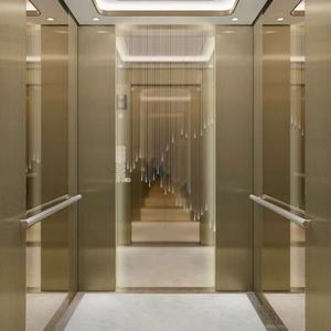 Ascensor Comercial de Pasajeros, Elevador Residencial sin Engranajes, Construcción de Acero Inoxidable, Alta Capacidad para Centros Comerciales y Oficinas - Product Image 2