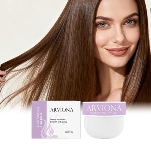 Masque capillaire hydratant et lissant pour cheveux frisés et pointes fourchues – Soin capillaire à domicile pour des cheveux brillants - Product Image 2