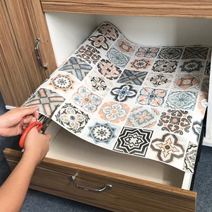 Alfombrillas de PVC Impresas Personalizadas al por Mayor, Estilo Marroquí, Adhesivos de Pared Autoadhesivos DIY, Decoración de Pared, Adhesivos para Renovación del Hogar - Product Image 6